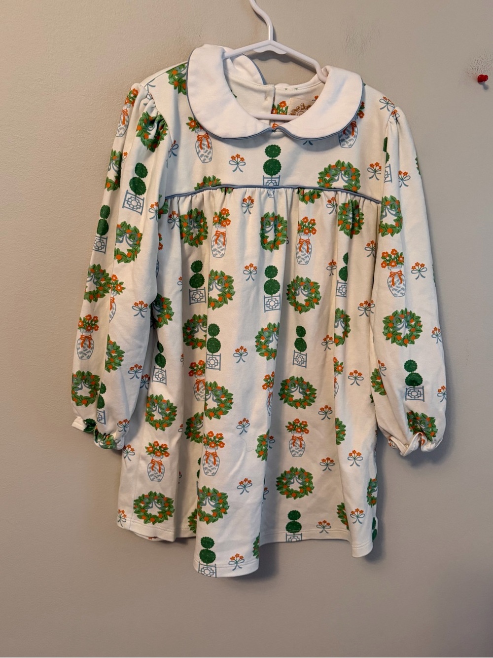 The Beaufort Bonnet Company Topiaries and Tangerines Dress